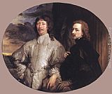 Sir Antony Van Dyck Canvas Paintings - Sir Endymion Porter and the Artist